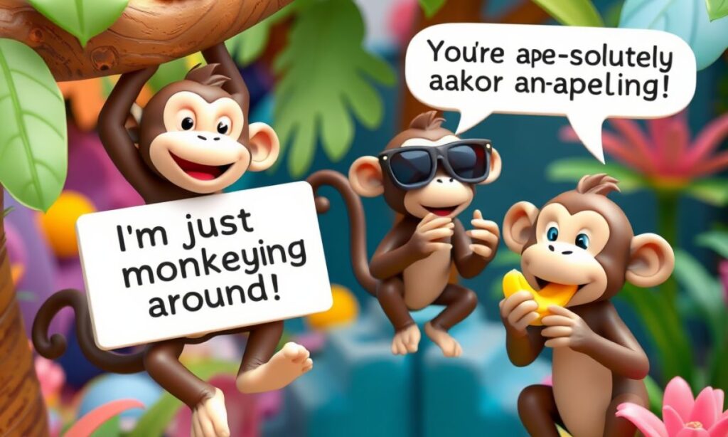 Popular Monkey Puns 