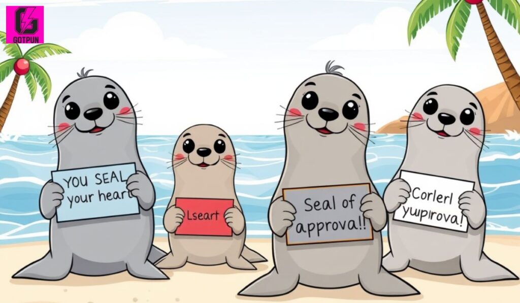 Seal pun one-liners