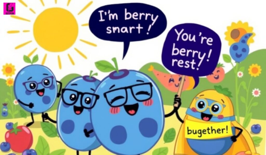 The Best Blueberry Puns