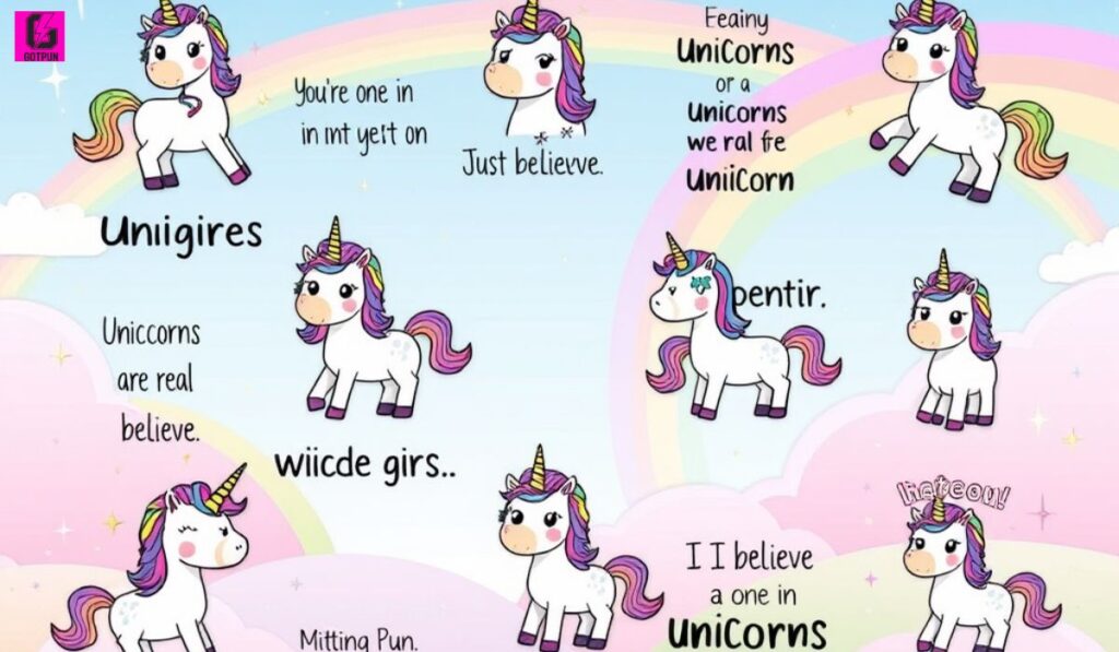 Types of Unicorn Puns