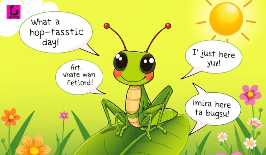 Grasshopper Puns One-Liners