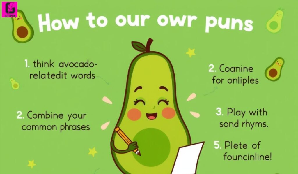 How to Create Your Own Avocado Puns