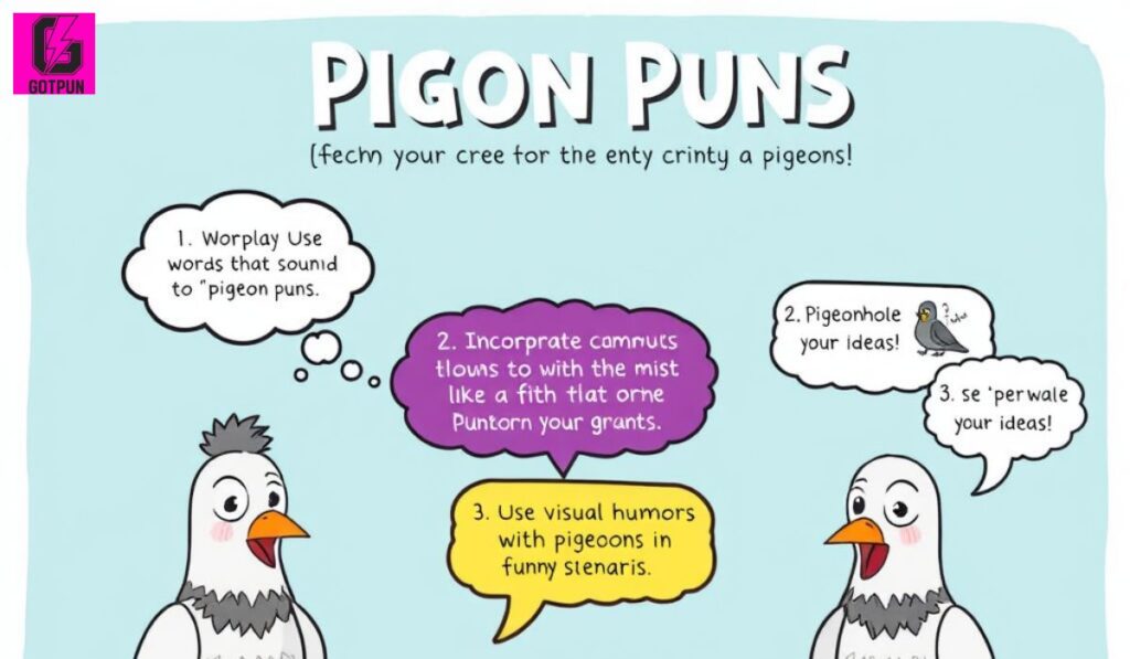Techniques and Tips for Creating Pigeon Puns