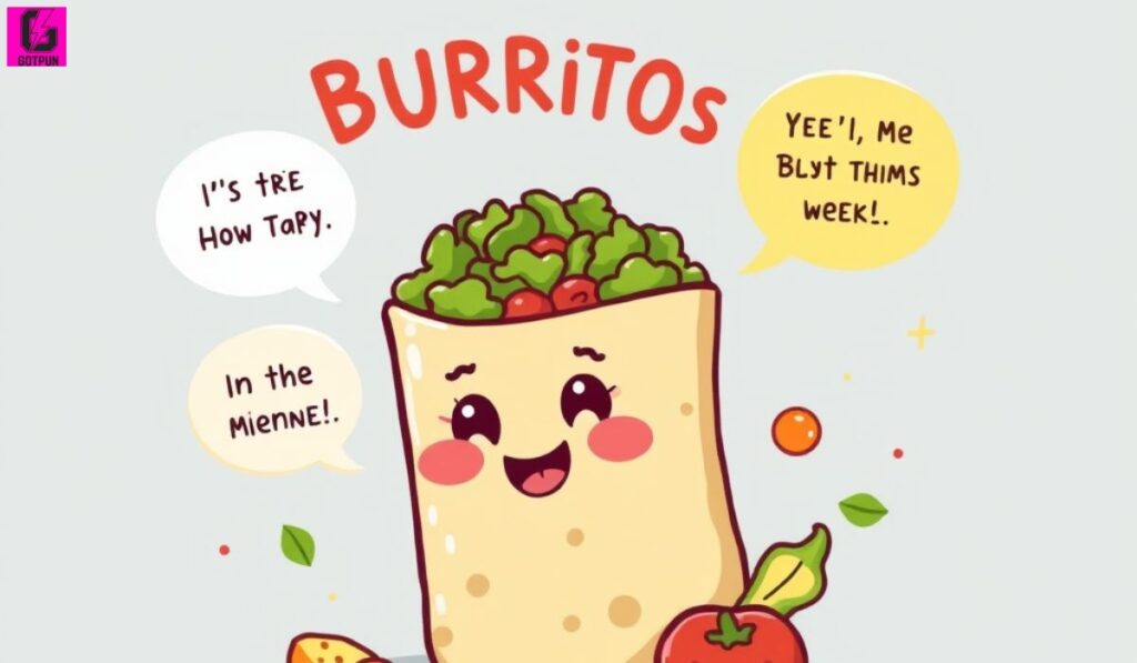 🥰 Cute Burrito Puns